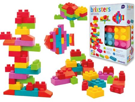 PLAY AND LEARN BRIXSTERS SOFT BRICKS Discount