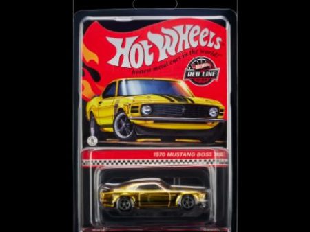 2024 Hot Wheels RLC 1970 Ford Mustang Boss 302 - Gold Online