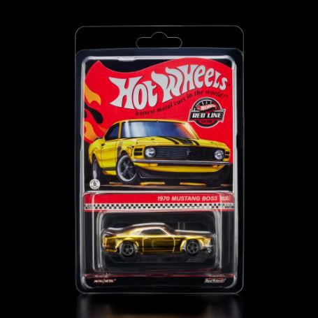 2024 Hot Wheels RLC 1970 Ford Mustang Boss 302 - Gold Online