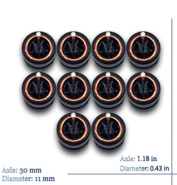 10.5mm Deep Dish 5 Spoke Wheels Discount