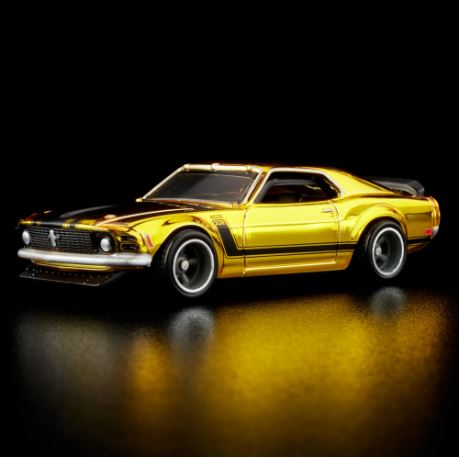 2024 Hot Wheels RLC 1970 Ford Mustang Boss 302 - Gold Online