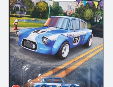 2023 Hot Wheels Boulevard 86 67 Ford Anglia Racer Hot on Sale