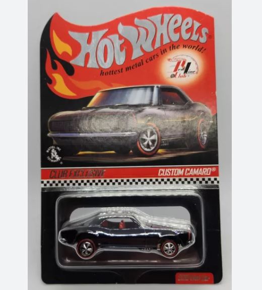 2019 Hot Wheels RLC Exclusive Custom Camaro Black W Badge on Sale