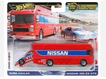 2024 Hot Wheels Team Transport 73 Euro Hauler and 94 Nissan 300ZX GTS on Sale