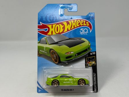 95 Mazda RX-7 #141* GREEN * 2018 Hot Wheels Basic Online Hot Sale