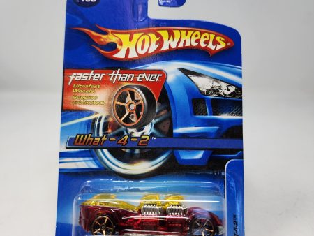 What-4-2 #150 * Red w  FTE Rims * 2005 Hot Wheels Basic Fashion