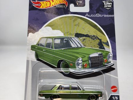 72 Mercedes-Benz 280 SEL 4.5 * Green * Hot Wheels Car Culture AutoStrasse Cheap