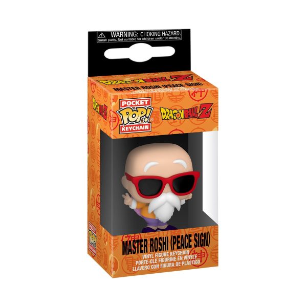 Funko Pop Keychain: Dragon Ball Z - Maestro Roshi Llavero Fashion