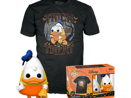 Funko Pop & Tee: Disney Halloween - Playera Extra Grande Con Donald Glow Supply