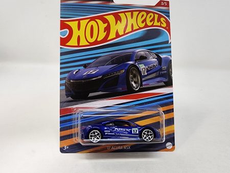 17 Acura NSX * Blue * Hot Wheels Exotics Series Supply