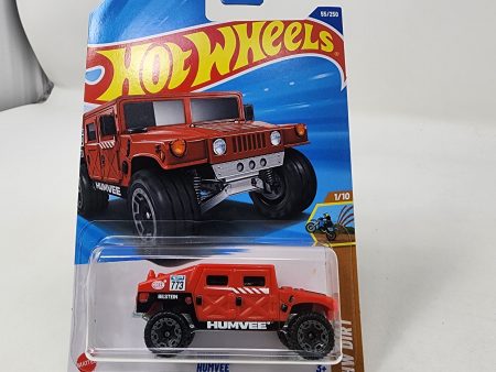 Humvee #55 * RED * 2025 Hot Wheels Case C * LONG Card Online