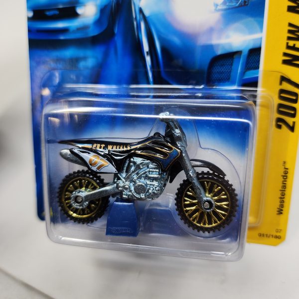 Wastelander #11 * Black w  Gold Rims * 2007 Hot Wheels on Sale