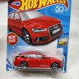 17 Audi RS 6 Avant #271 * RED * Hot Wheels 2018 on Sale