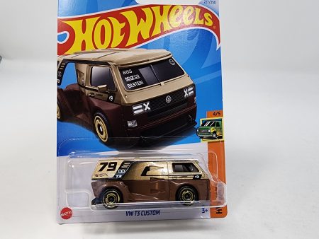 VW T3 Custom #227 * Brown * 2024 Hot Wheels Supply