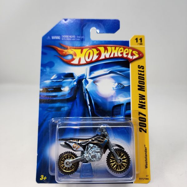 Wastelander #11 * Black w  Gold Rims * 2007 Hot Wheels on Sale