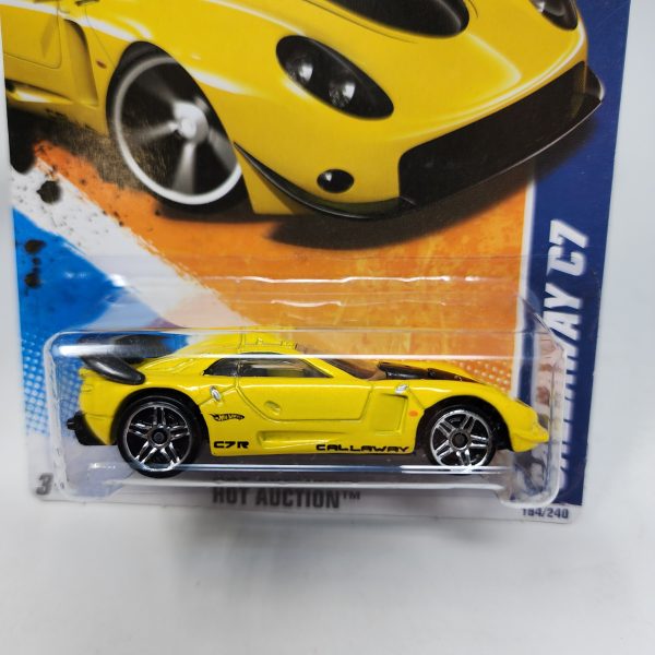 Callaway C7 #164 * Yellow * Hot Wheels 2010 For Cheap