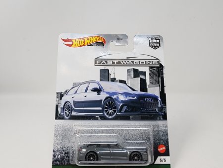 17 Audi RS 6 Avant * Hot Wheels Car Culture Fast Wagons Online now