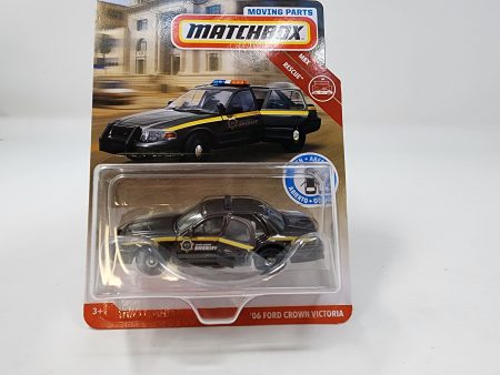 06 Ford Crown Victoria Sheriff * Matchbox Moving Parts Hot on Sale