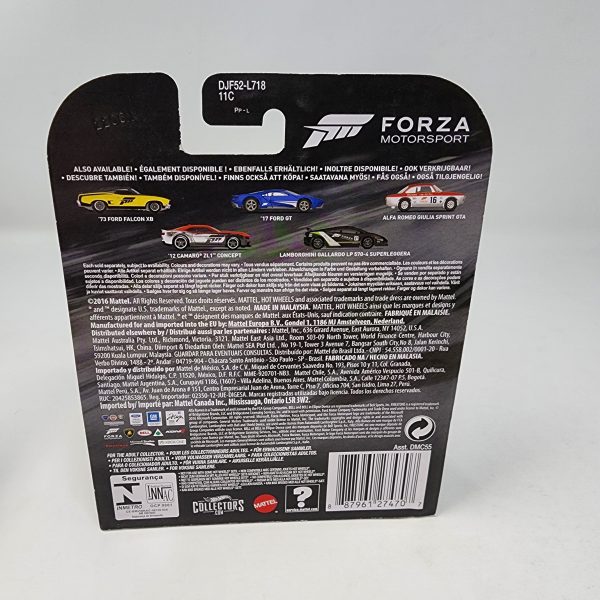 12 Camaro ZL1 Concept Forza Motorsports * Hot Wheels Retro Series Sale