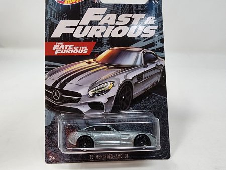 15 Mercedes-AMG GT * Silver * Hot Wheels Fast & Furious For Discount