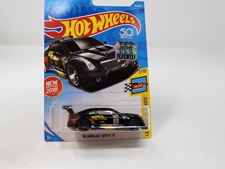 16 Cadillac ATS-V R #70 * BLACK  * 2018 Hot Wheels w  Factory Holo For Discount