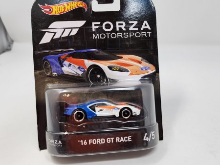 16 Ford GT Race Forza * Hot Wheels Retro Entertainment For Discount