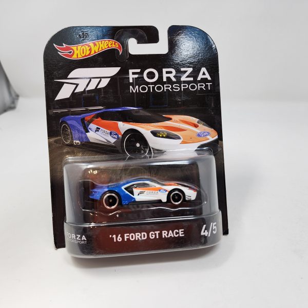 16 Ford GT Race Forza * Hot Wheels Retro Entertainment For Discount