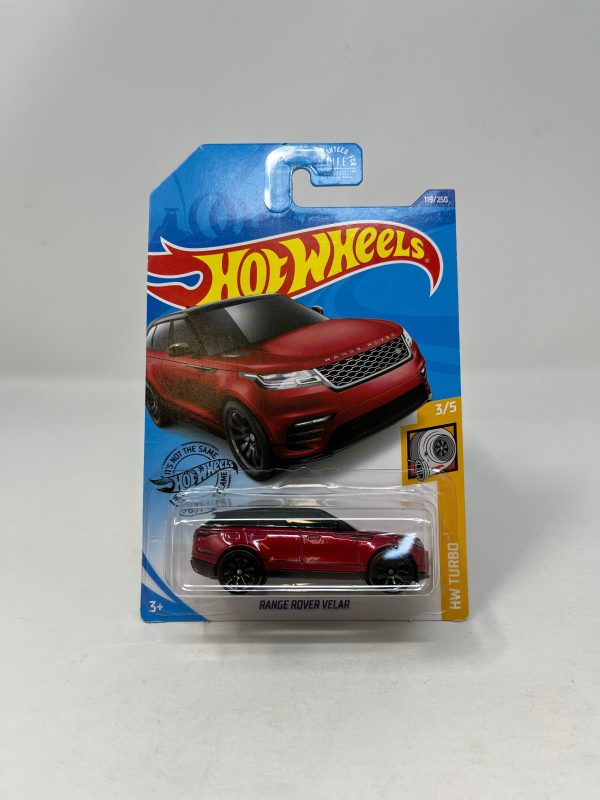 Range Rover Velar #119 * RED * 2020 Hot Wheels Basic Supply