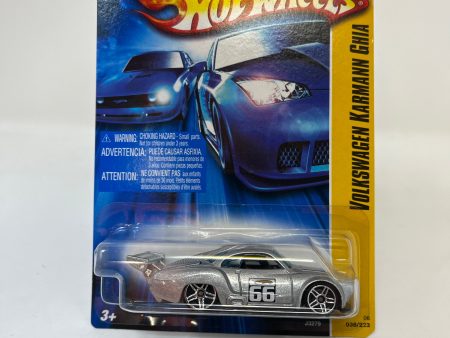 Volkswagen Karmann Ghia #38 * Silver * 2006 Hot Wheels Fashion