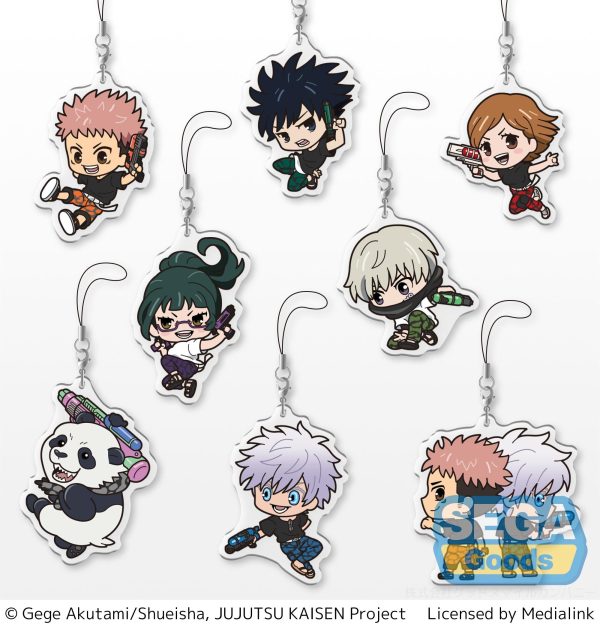 Sega Keychain Chocokawa Acrylic Strap: Jujutsu Kaisen - Vol 4 Llavero Sorpresa For Sale