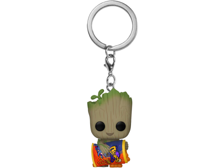 Funko Pop Keychain: Yo Soy Groot - Groot Con Bolitas De Queso Llavero For Cheap