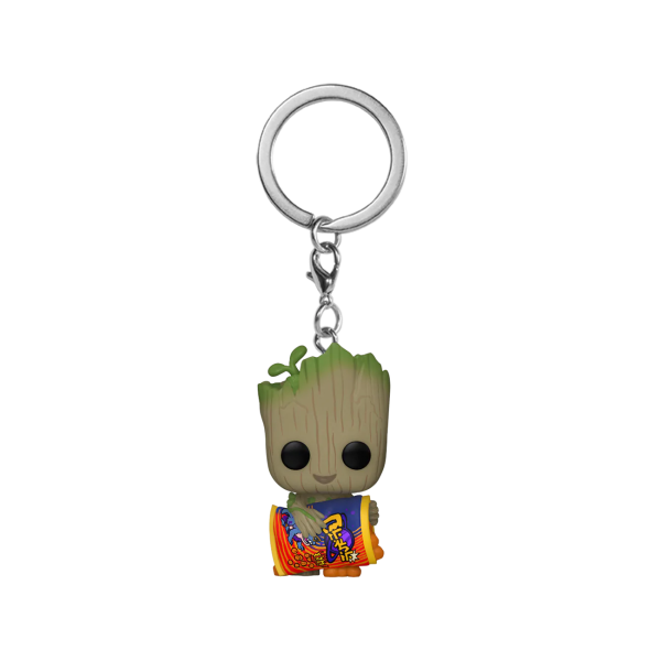 Funko Pop Keychain: Yo Soy Groot - Groot Con Bolitas De Queso Llavero For Cheap