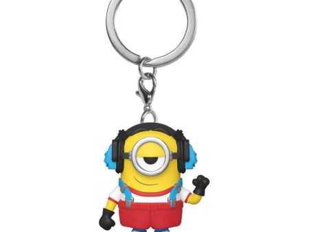 Funko Pocket Pop Keychain: Minions El ascenso de Gru - Stuart Llavero For Discount