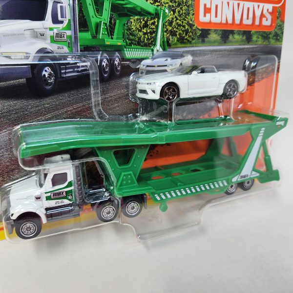 Western Star Cab Auto Trailer &  16 Chevy Camaro * 2024 Matchbox Convoys Series Case L on Sale