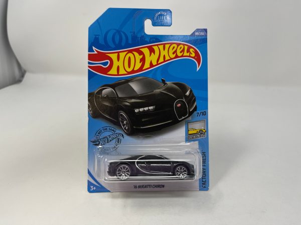 16 Bugatti Chiron #89 * 2020 Hot Wheels * BLACK Sale