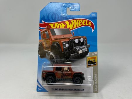 15 Land Rover Defender Double Cab #14 * Bronze * 2019 Hot Wheels on Sale