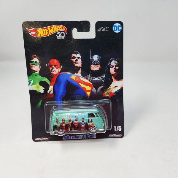 Volkswagen T1 Panel * Hot Wheels Pop Culture DC Comics Alex Ross * BAD CARD For Cheap