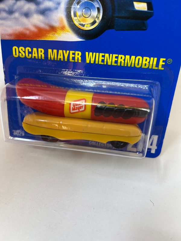 Oscar Mayer Wienermobile #204 * Hot Wheels Blue Card For Discount