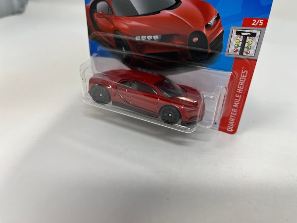 16 Bugatti Chiron #201 * RED * 2024 Hot Wheels Case N Short Card Sale