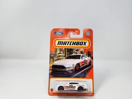 19 Ford Mustang Coupe * WHITE * Matchbox Basic Cheap