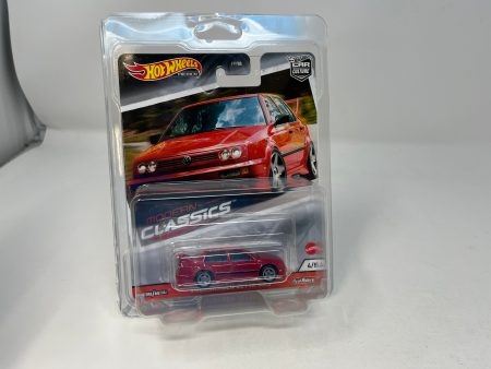 Volkswagen Jetta MK3  * RED * Hot Wheels Car Culture Modern Classics Hot on Sale