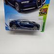 16 Bugatti Chiron #256 * Blue * 2019 Hot Wheels Online