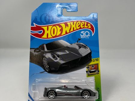 17 Pagani Huayra Roadster #119 * 2018 Hot Wheels * Grey For Sale