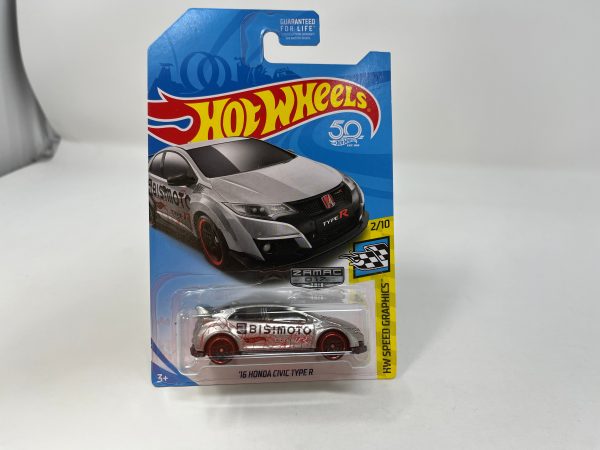 16 Honda Civic Type R * Zamac * 2018 Hot Wheels Supply