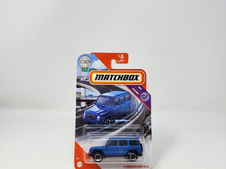 15 Mercedes-Benz G550 * Blue * Matchbox Basic For Discount