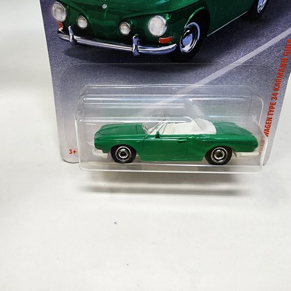 Volkswagen Type 34 Karmann Ghia * Green * Matchbox Basic Online Sale