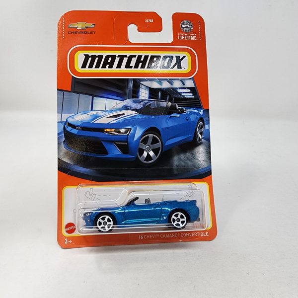 16 Chevy Camaro #31 * Blue * 2024 Matchbox Basic Case K & L Fashion