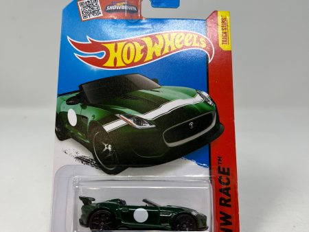 15 Jaguar F-Type Project 7 #185 * Green * 2015 Hot Wheels Online now