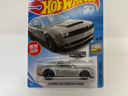 18 Dodge Challenger SRT Demon * Zamac * 2020 Hot Wheels Walmart Exclusive Cheap