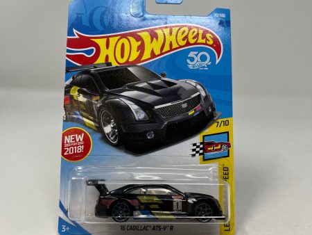 16 Cadillac ATS-V R #70 * 2018 Hot Wheels * BLACK For Cheap